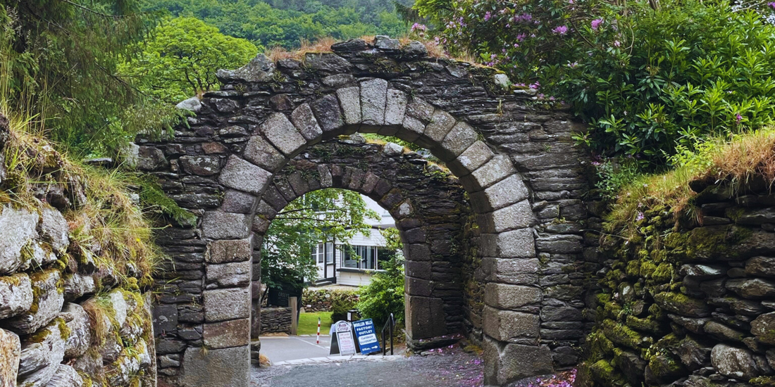 A quiet stone archway in Wicklow, where history, nature, and stillness meet--inviting you to slow down and step gently into Ireland&rsquo;s past.